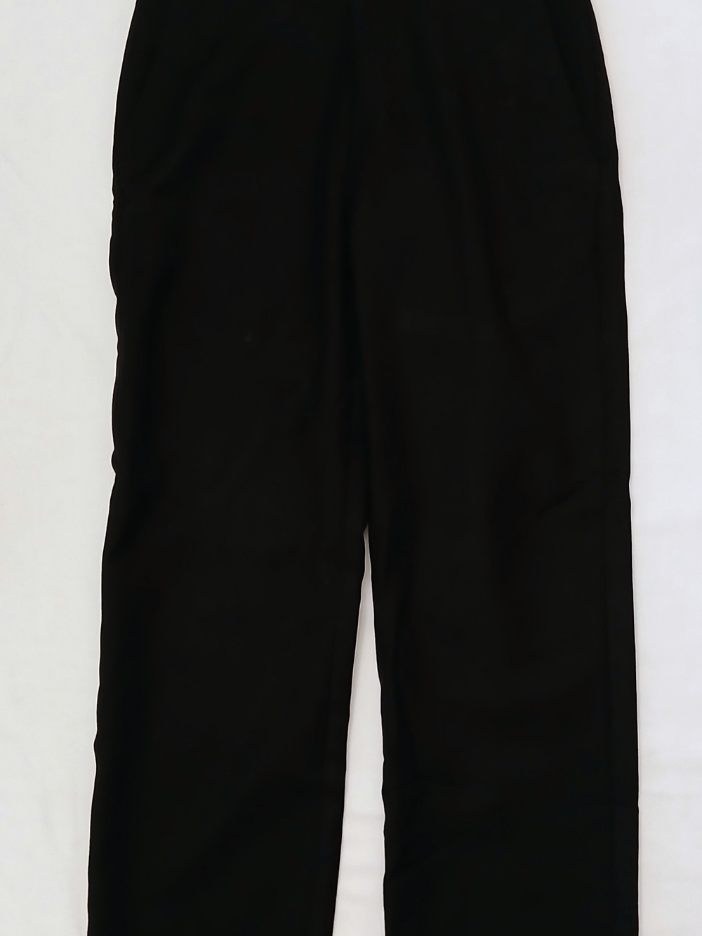 IZOD Boys Black Dress Pants Flat Front School Uniform Trousers Size 8 Slim NWOT